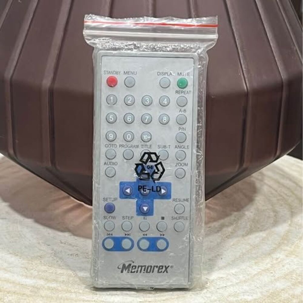 New Memorex Portable DVD Player Remote Control